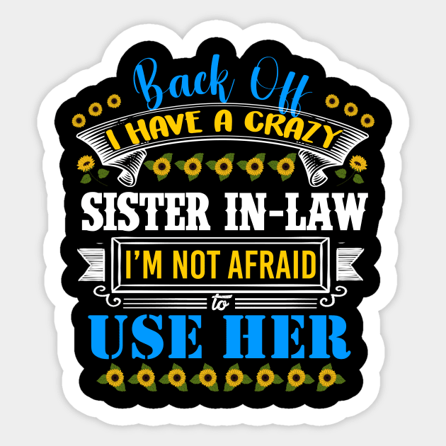 Crazy sister t shirt top